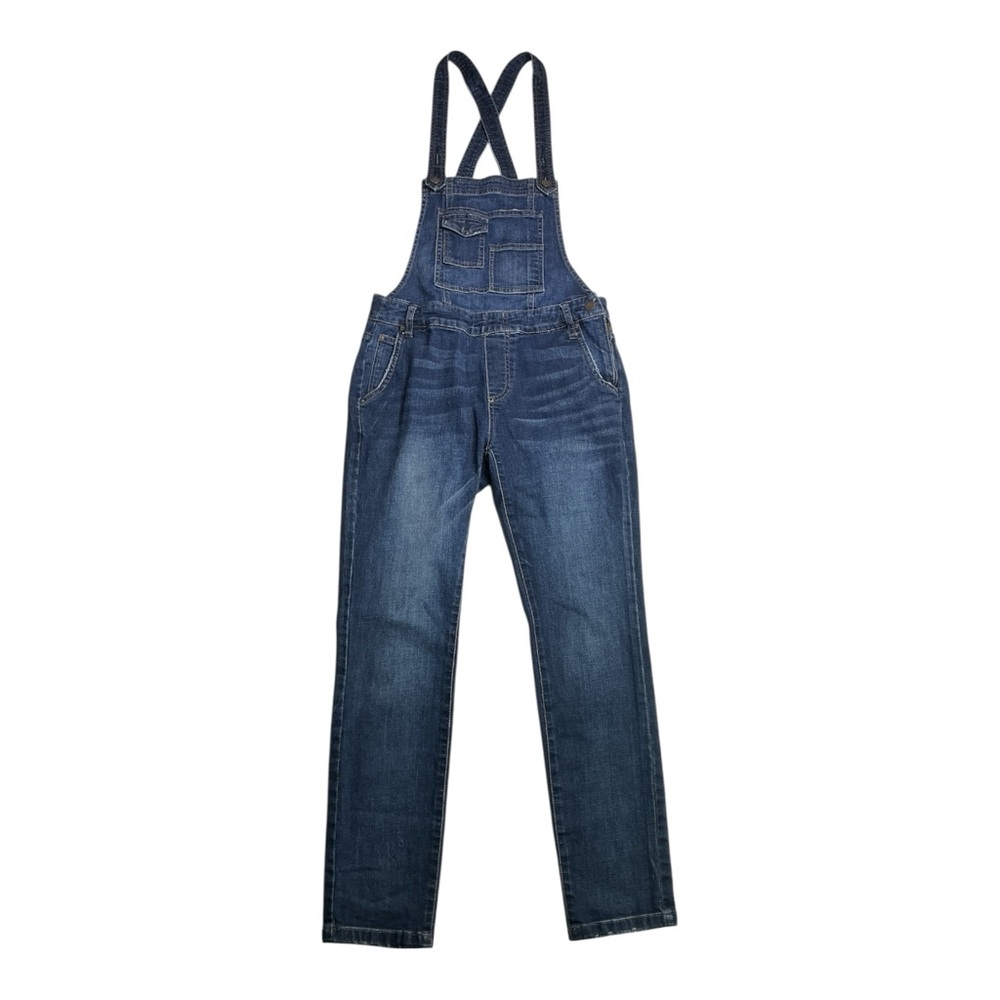 Free People Dark Blue Denim Straight Leg Women's Overalls Size 26